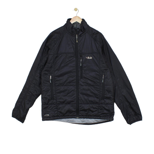 Mens Quilted Jacket Outdoor Lightweight Insulated Primaloft