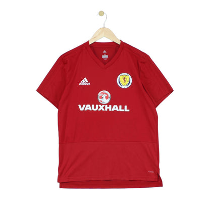 Mens Scotland 2017-18 Football Shirt Training Top