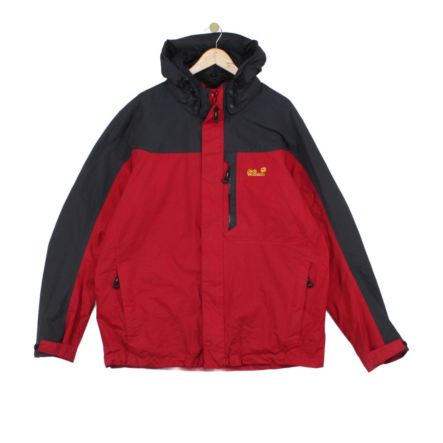 Mens Waterproof Jacket Outdoor Hiking Hooded