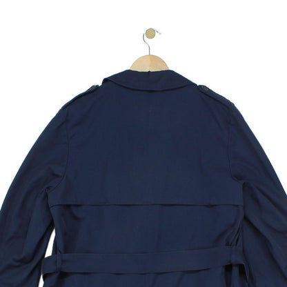 Mens Trench Coat Uk Made Double Breasted