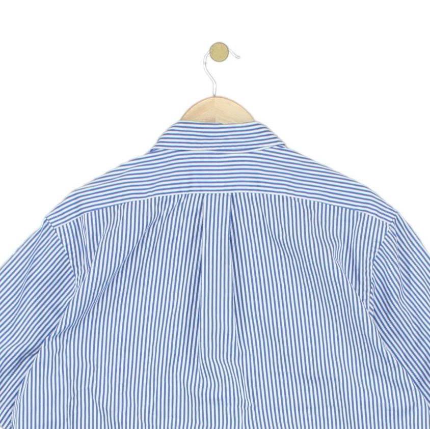 Mens Striped Shirt  Custom Fit Short Sleeve
