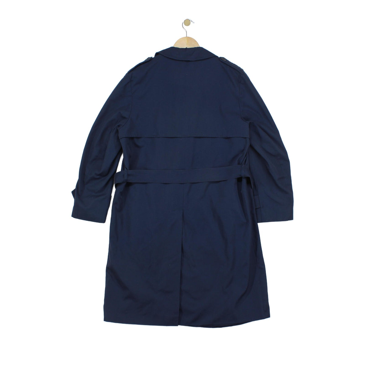 Mens Trench Coat Uk Made Double Breasted