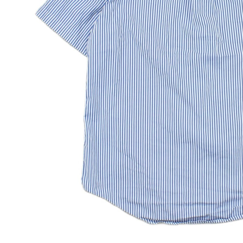 Mens Striped Shirt  Custom Fit Short Sleeve