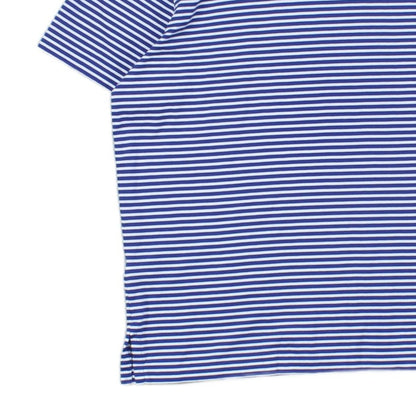 Mens Striped Polo Shirt Short Sleeve Casual Classic