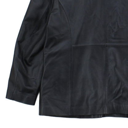 Womens Leather Jacket Collared
