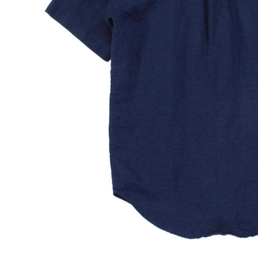 Boys Linen Shirt Button Down Short Sleeve