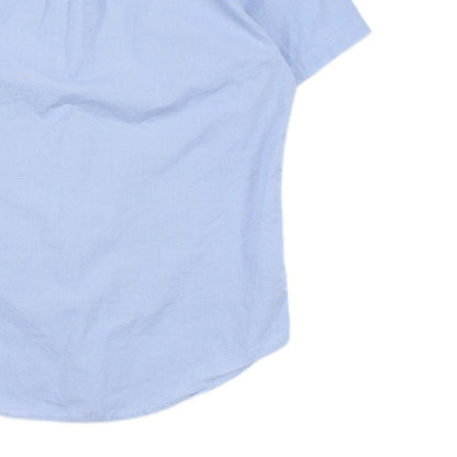 Mens Check Shirt Button Down Short Sleeve