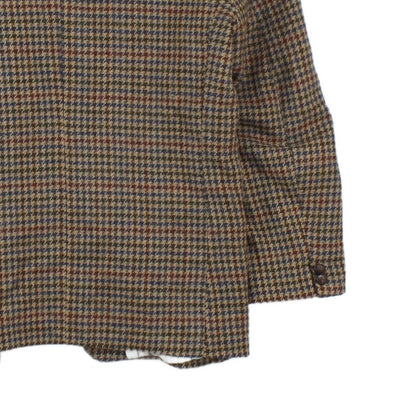 Mens Tweed Blazer Uk Made Check Pattern
