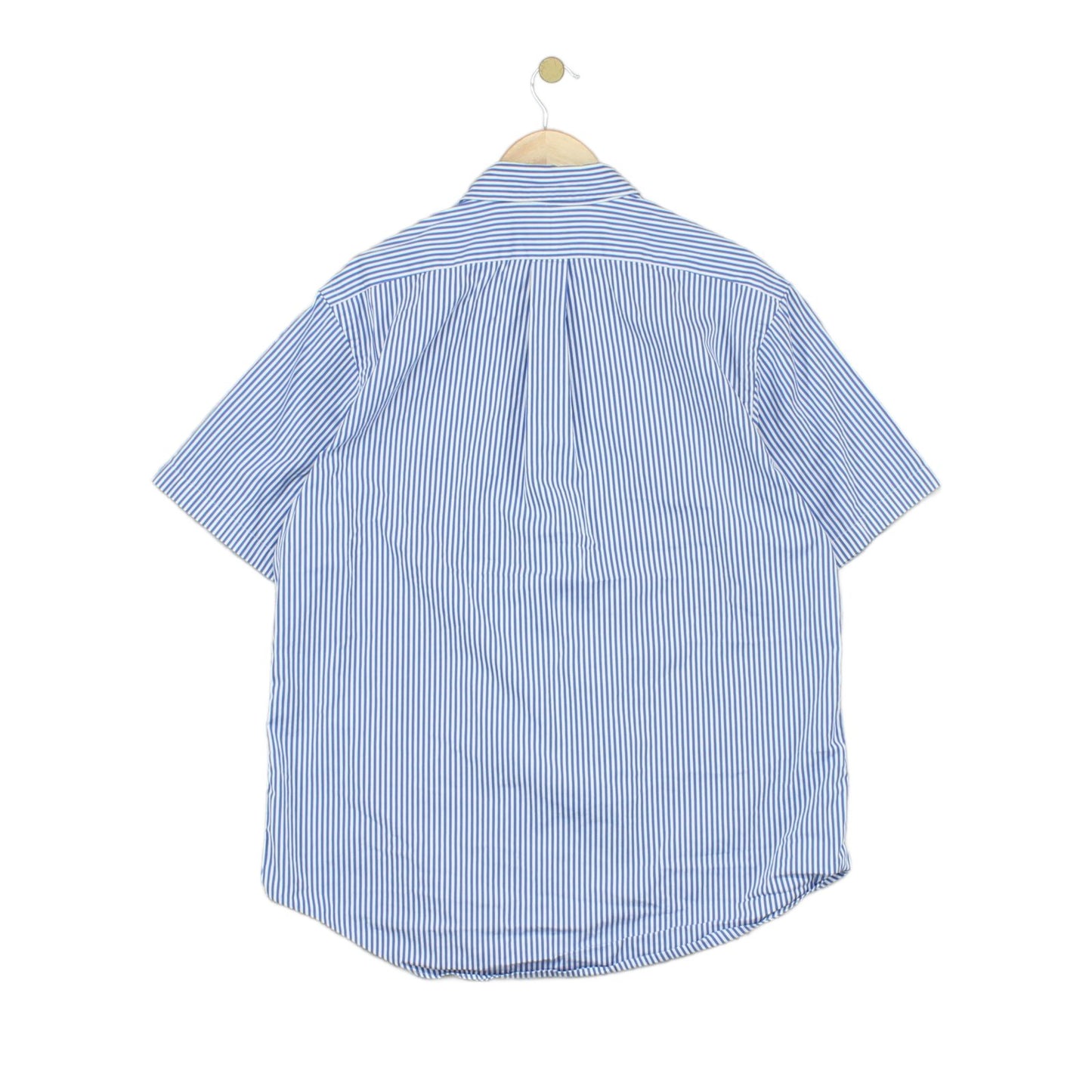 Mens Striped Shirt  Custom Fit Short Sleeve