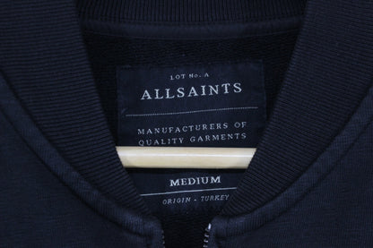Mens Bomber Jacket Full Zip Jersey Cotton