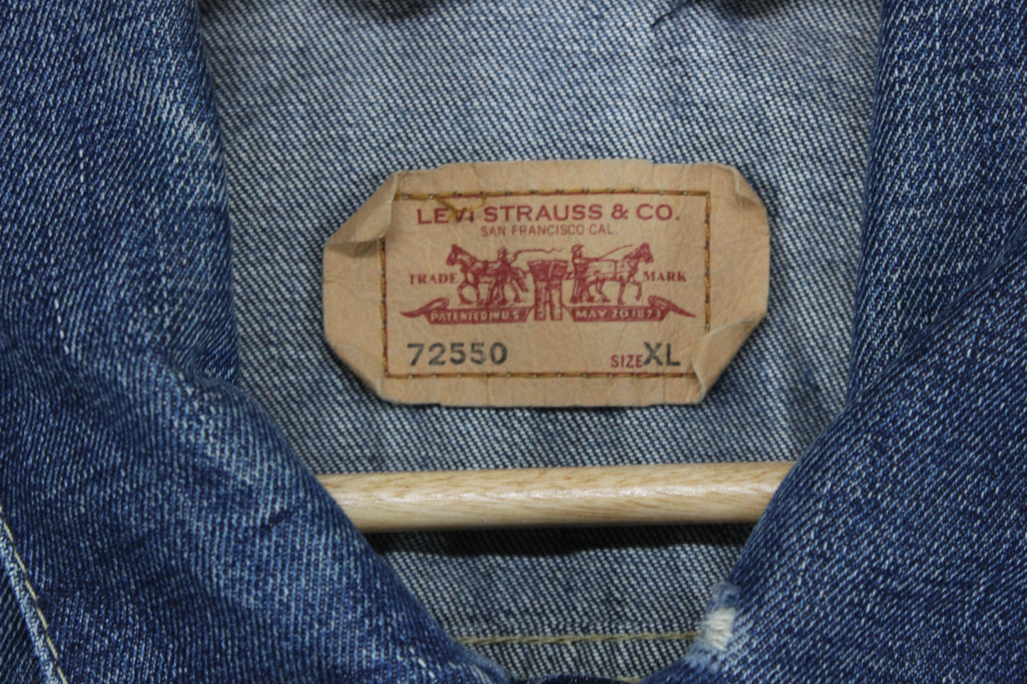 Mens Denim Jacket Classic Western