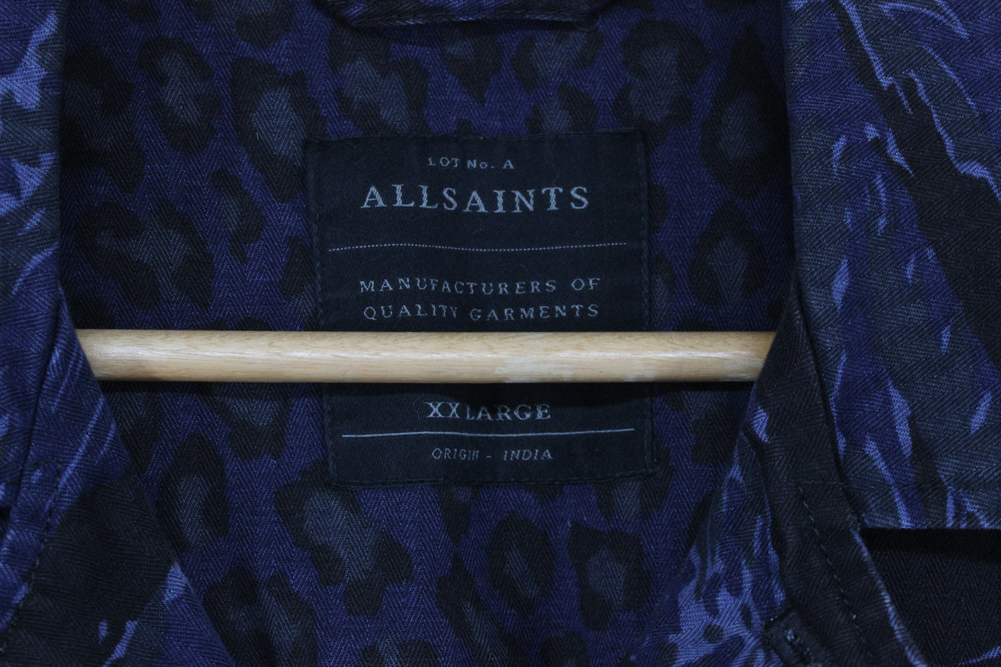 Mens Camo Blazer Cotton