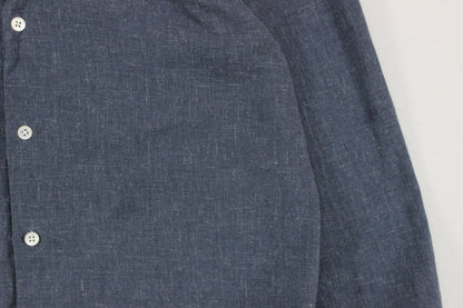 Mens Shirt Slim Fit Long Sleeve Button Up