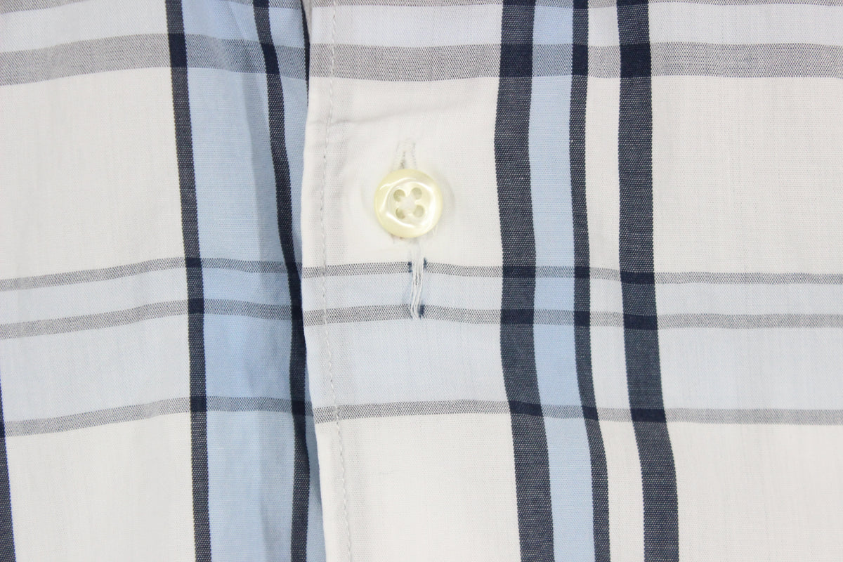 Mens Plaid Shirt Button Up Long Sleeve Regular Fit