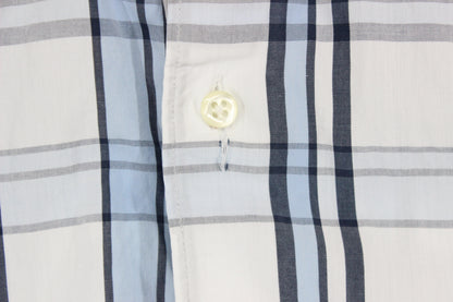 Mens Plaid Shirt Button Up Long Sleeve Regular Fit