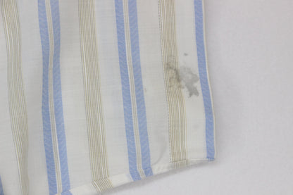 Mens Striped Shirt Short Sleeve