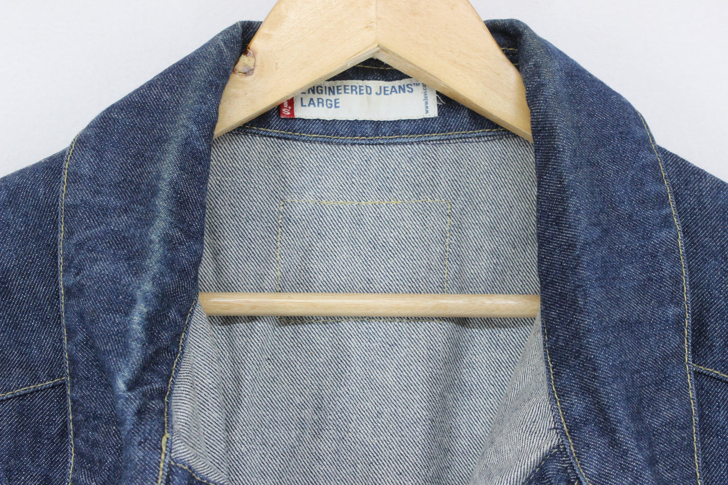 Mens Denim Jacket Outerwear Snap