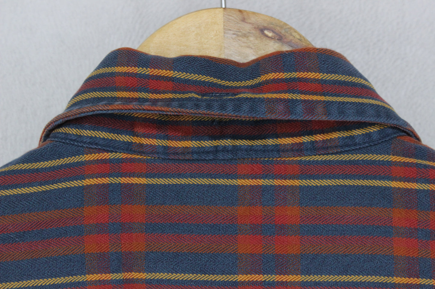 Mens Plaid Shirt Button Down Long Sleeve