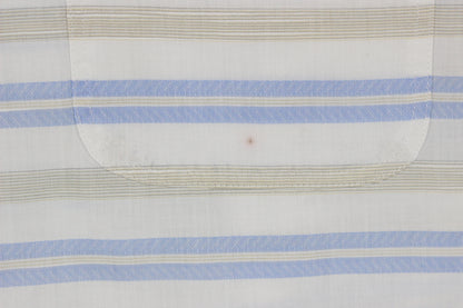 Mens Striped Shirt Short Sleeve