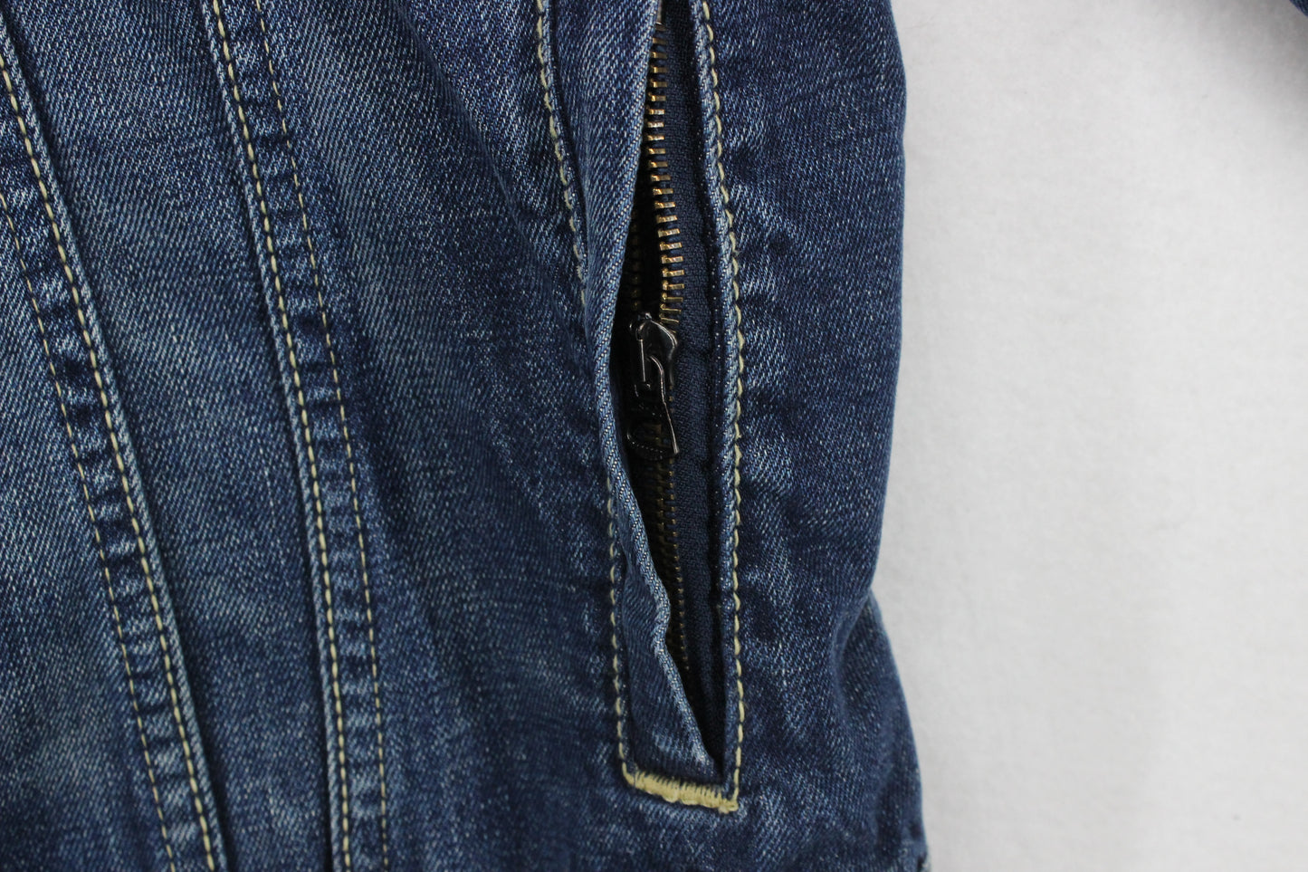 Mens Denim Jacket Classic Western