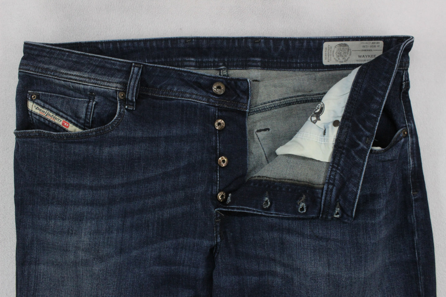 Mens Waykee Jeans Stretch Regular Straight
