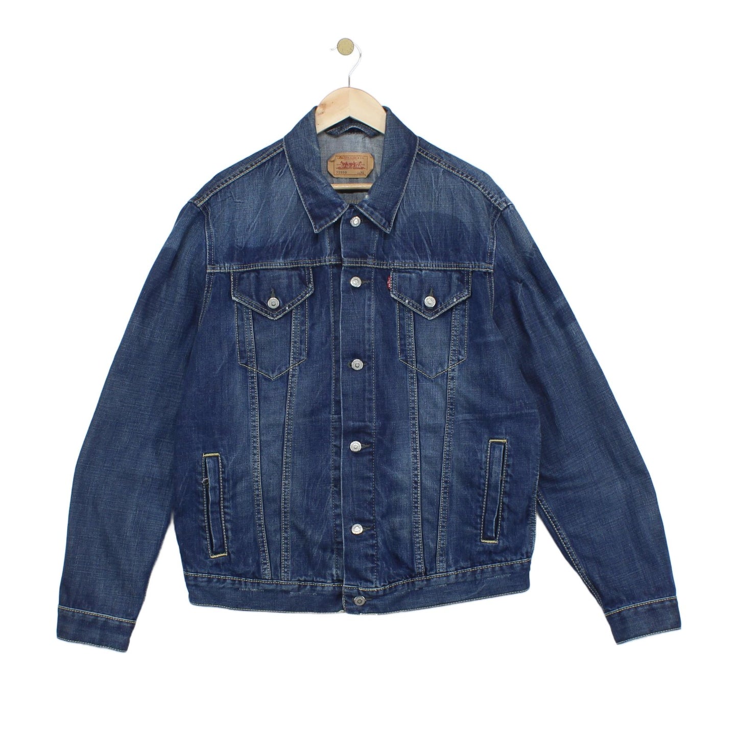 Mens Denim Jacket Classic Western