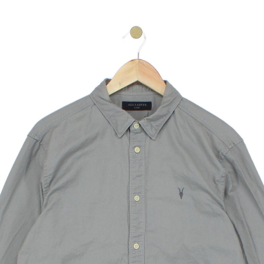Mens Shirt Button Up Long Sleeve Classic