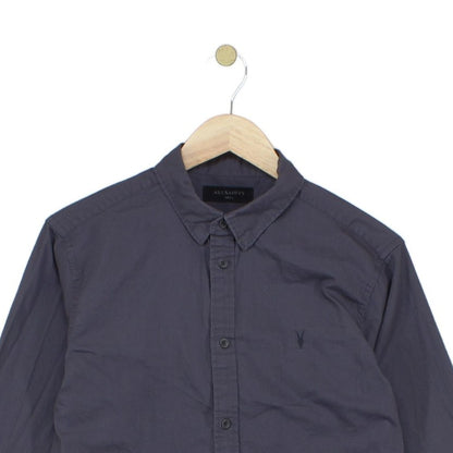 Mens Shirt Button Up Slim Fit