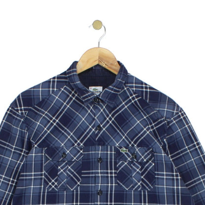 Mens Plaid Shirt Long Sleeve Slim Fit
