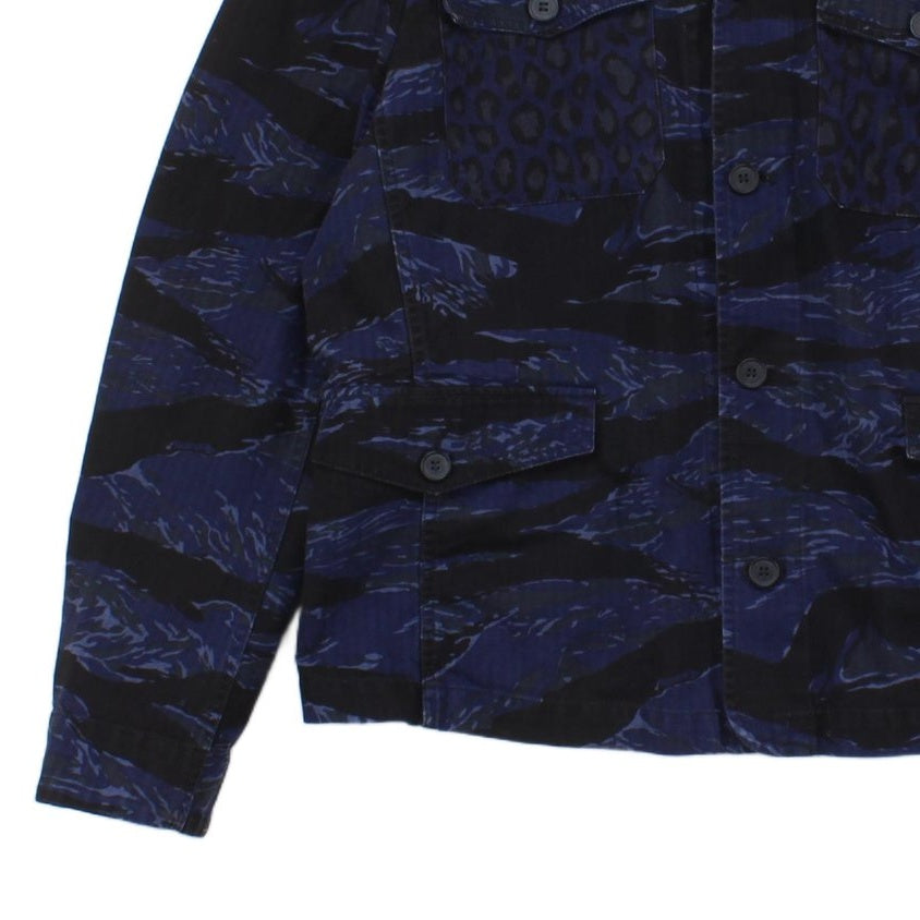Mens Camo Blazer Cotton