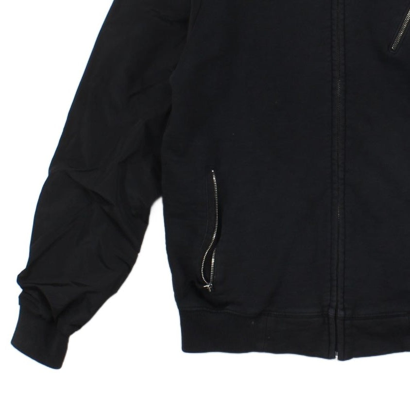 Mens Bomber Jacket Full Zip Jersey Cotton