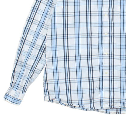 Mens Plaid Shirt Button Up Long Sleeve Regular Fit