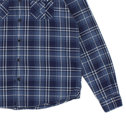 Mens Plaid Shirt Long Sleeve Slim Fit