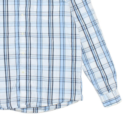 Mens Plaid Shirt Button Up Long Sleeve Regular Fit