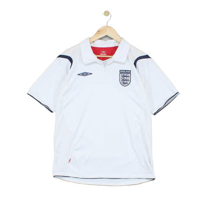 Mens England Football Shirt 1/4 Zip