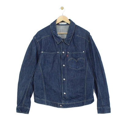 Mens Denim Jacket Outerwear Snap