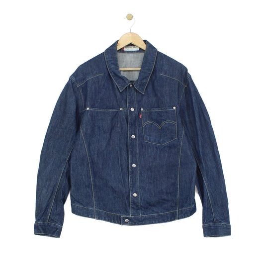 Mens Denim Jacket Outerwear Snap