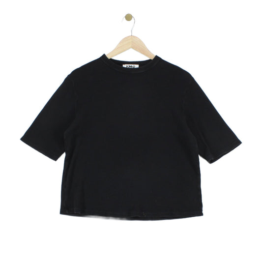 Womens T-Shirt Made In Portugal Ribbed Oversized Relaxed