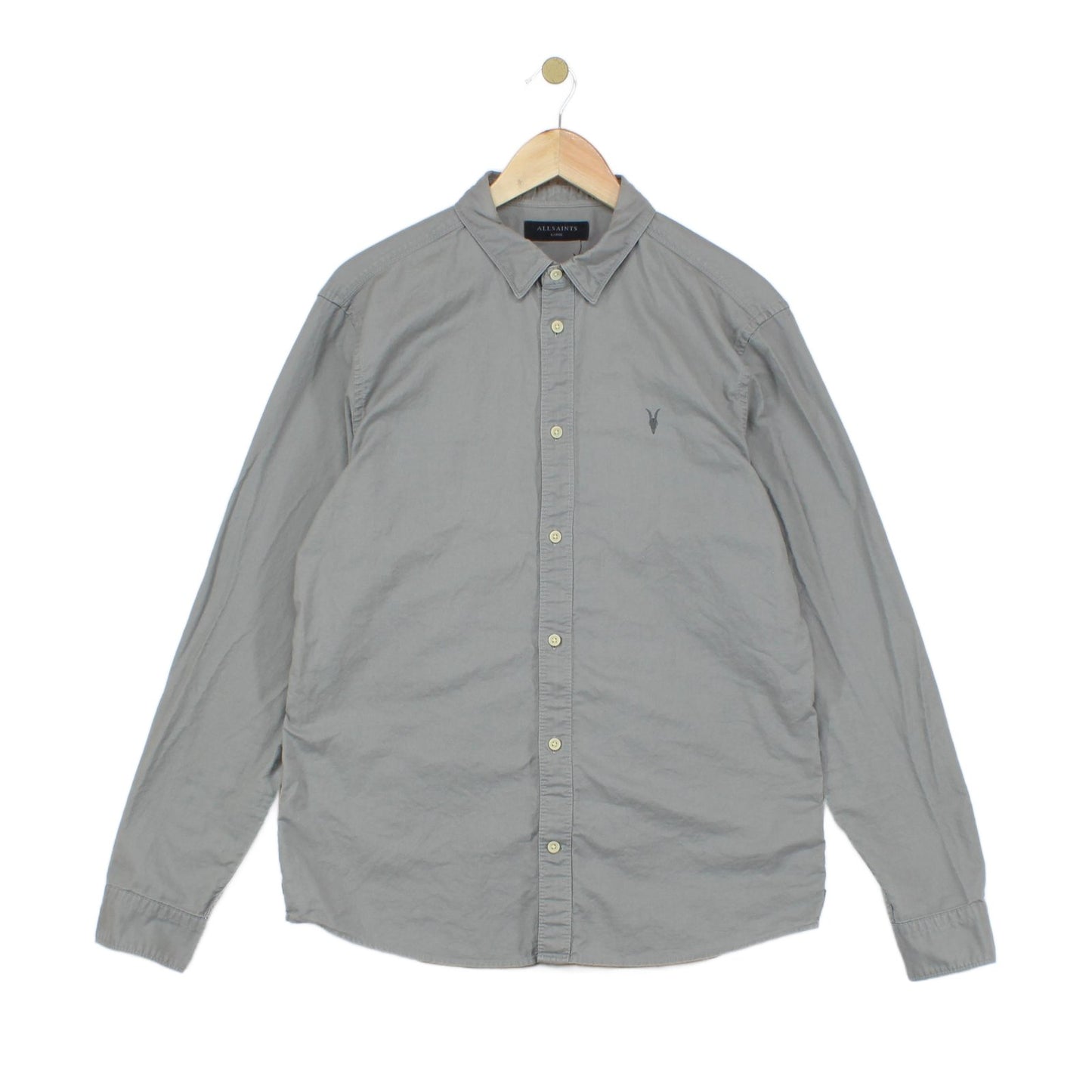 Mens Shirt Button Up Long Sleeve Classic