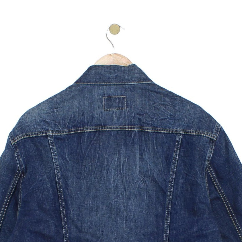 Mens Denim Jacket Classic Western