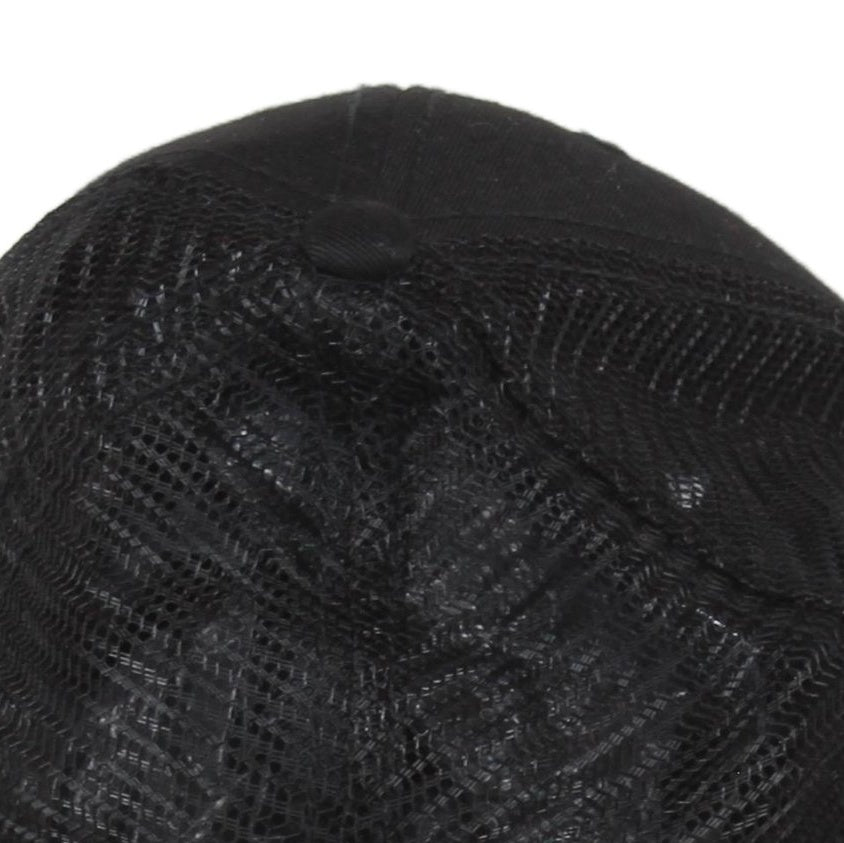 Mens Trucker Cap Adjustable Outdoor Mesh Logo