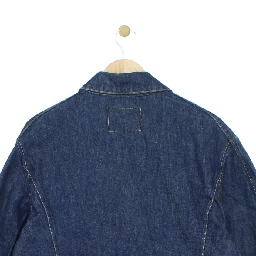 Mens Denim Jacket Outerwear Snap