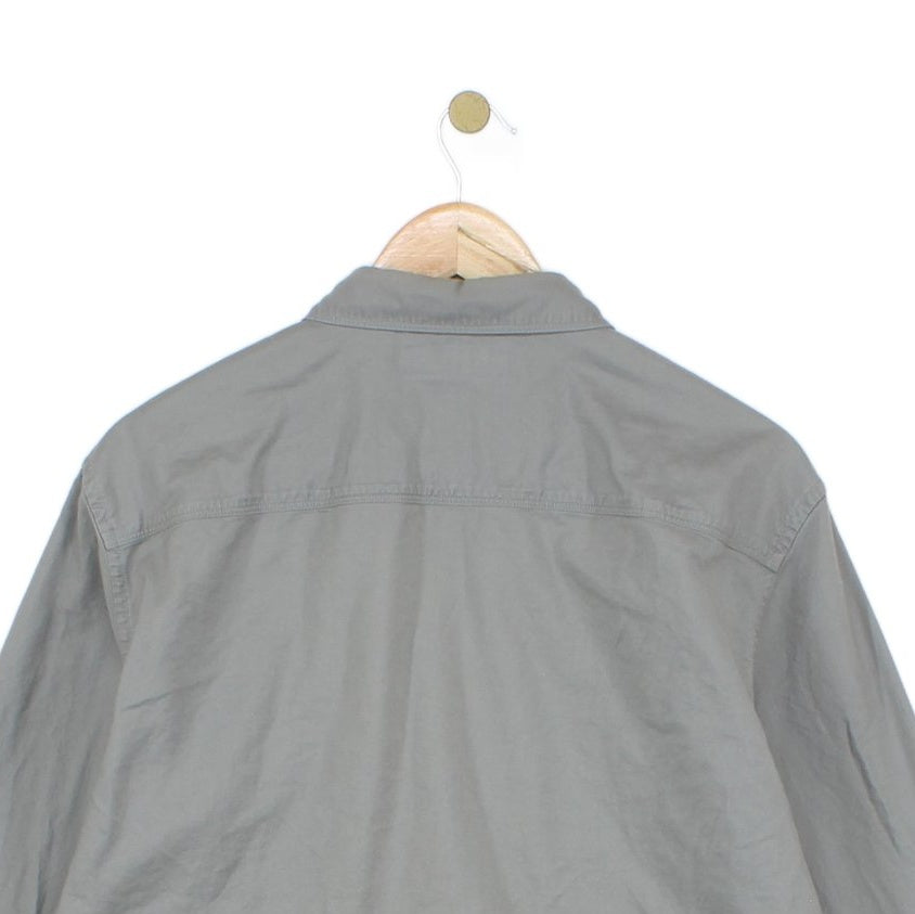 Mens Shirt Button Up Long Sleeve Classic
