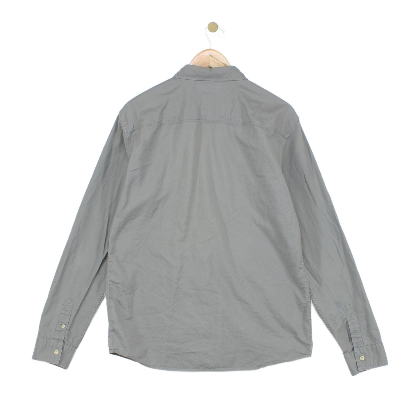 Mens Shirt Button Up Long Sleeve Classic