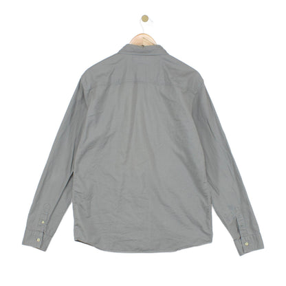 Mens Shirt Button Up Long Sleeve Classic