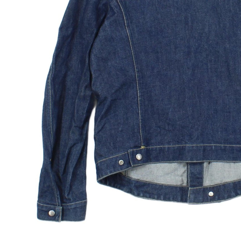 Mens Denim Jacket Outerwear Snap