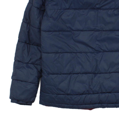 Boys Quilted Jacket Hooded Full Zip Outdoor