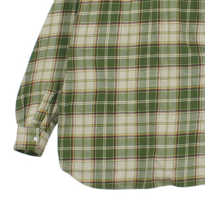 Mens Flannel Plaid Shirt Uk Made Long Sleeve