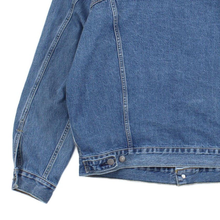 Mens Denim Jacket Classic Trucker Cotton