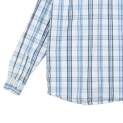 Mens Plaid Shirt Button Up Long Sleeve Regular Fit
